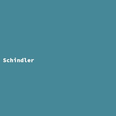 Hersteller: Schindler