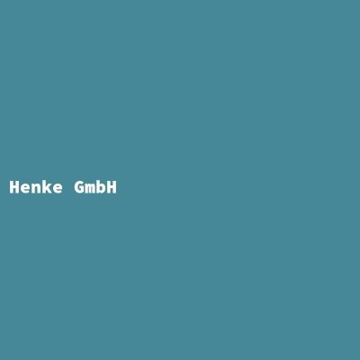Hersteller: Henke GmbH