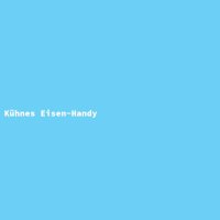 Kühnes Eisen-Handy