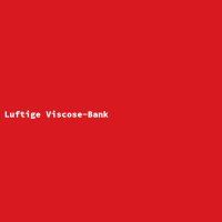 Luftige Viscose-Bank