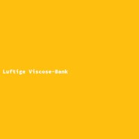 Luftige Viscose-Bank