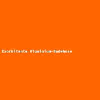 Exorbitante Aluminium-Badehose
