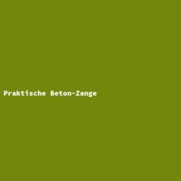 Praktische Beton-Zange