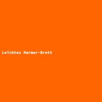 Leichtes Marmor-Brett