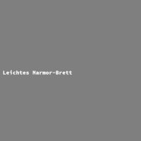 Leichtes Marmor-Brett