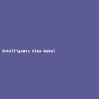 Intelligente Glas-Gabel